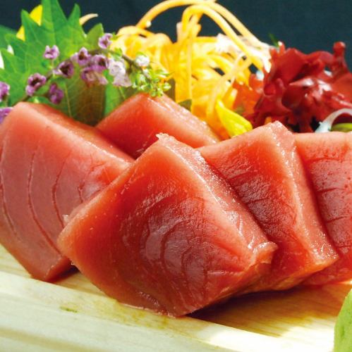 Specially selected tuna sashimi
