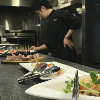 3.5h飲み放題付き全10品（※ヱビス生ビール付き） Tant bere