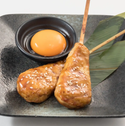 蓬松的肉丸串