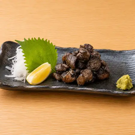 薩摩地鶏の炭火焼き