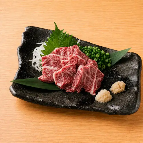 霜降り馬刺し