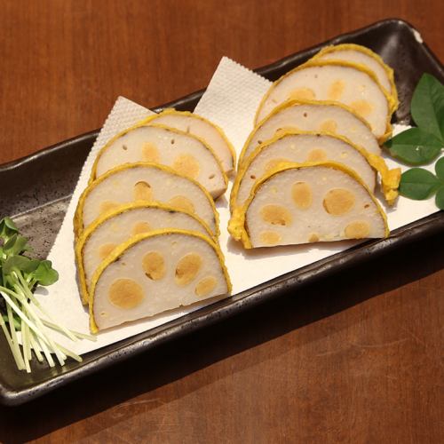 【手造りからし蓮根】