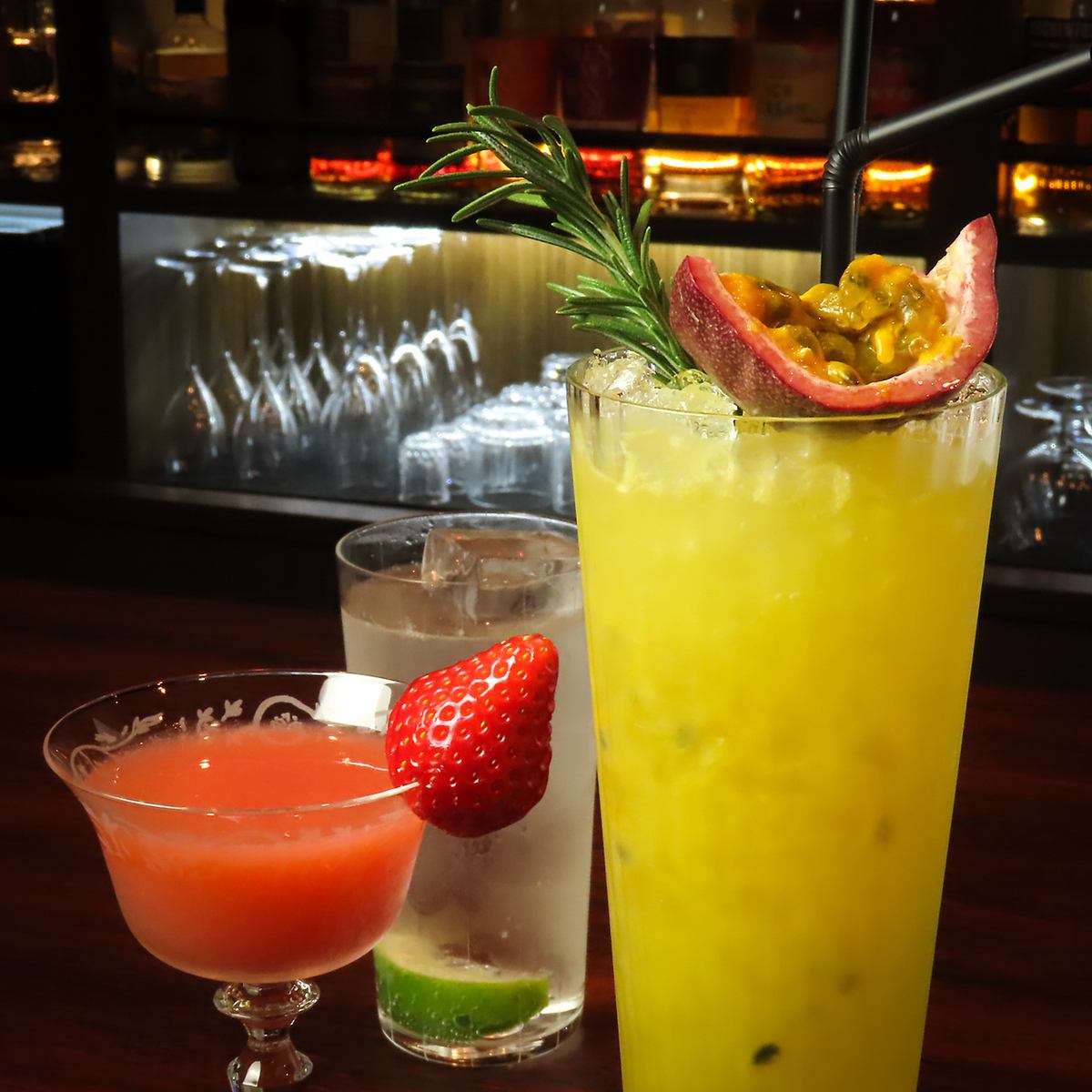 豊富なウイスキーやフレッシュカクテルが人気のBar♪