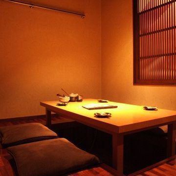 [Private room with sunken kotatsu] We offer seats with sunken kotatsu, which are popular for various celebrations such as anniversaries and birthdays.Perfect for a variety of occasions, from small gatherings to banquets and receptions.