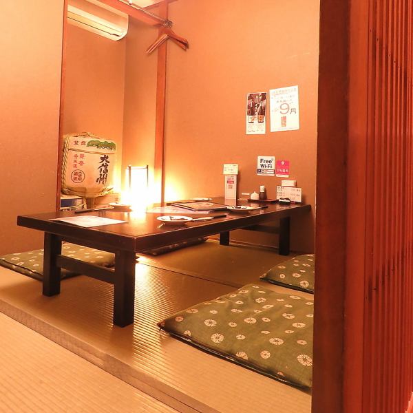 [Popular tatami room] Tatami room seats are also available ♪ This is a restaurant that adults will want to go to because it has a stylish atmosphere and dishes that will delight your taste buds! Up to 24 people can be accommodated! Company parties and families It is recommended not only for dining at the restaurant, but also for entertaining guests!