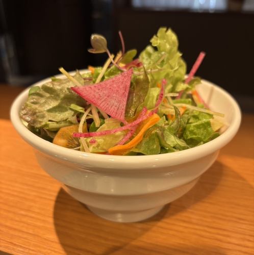 １５種野菜のサラダ（自家製塩だれドレッシング）
