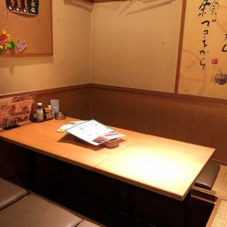 There are plenty of sunken kotatsu seats, perfect for any type of banquet!