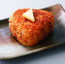 구운 주먹밥 (간장 버터)