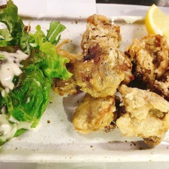 砂ずりの唐揚げ