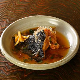 Boiled flatfish