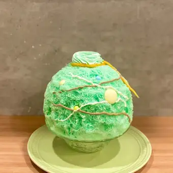 チョコミントの氷ヨーヨー