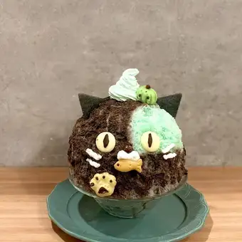 검은 고양이 초코 민트