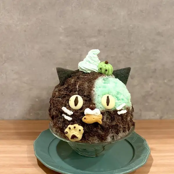 검은 고양이 초코 민트