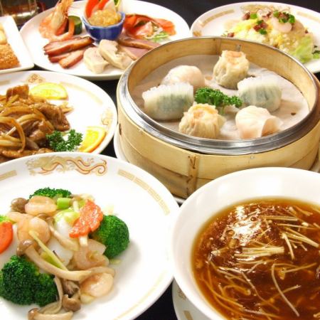 龍蝦料理及廣式炸蟹爪古內特選全套10道菜共8,000日元
