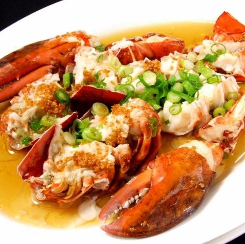 Garlic steamed lobster/Stir-fried lobster
