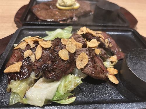 Grilled beef skirt steak