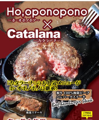 【国産和牛100%鉄板レアハンバーグステーキ+アイス食べ放題】2時間食べ飲み放題4500円