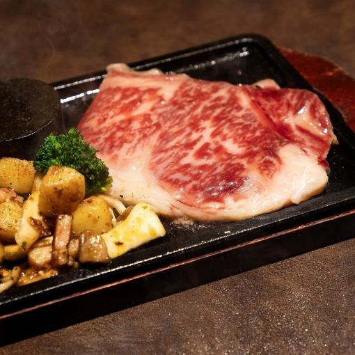 贅沢肉づくし！！【鉄板和牛サーロインステーキ】＋【肉寿司食べ放題付】2時間食飲み放題7000円