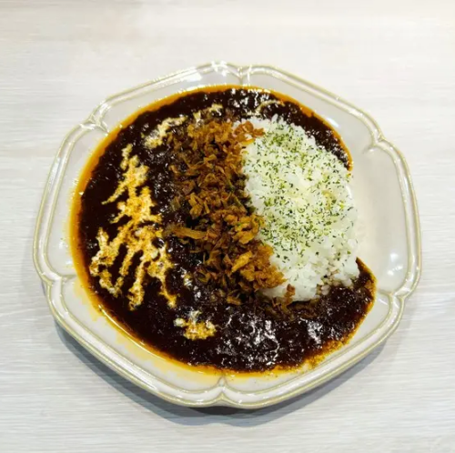 牛ほぐし肉欧風カレー