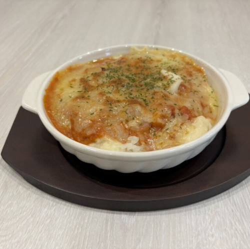 シーフードトマトクリーム ドリア