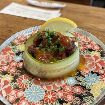 炙りレアユッケ