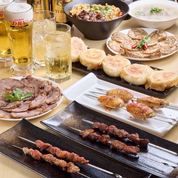 お酒が進むメニューNo.1☆香ばしく焼き上げた≪国産牛肉の特選串焼き≫330円(税込)