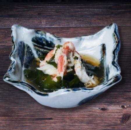 蟹の酢もの