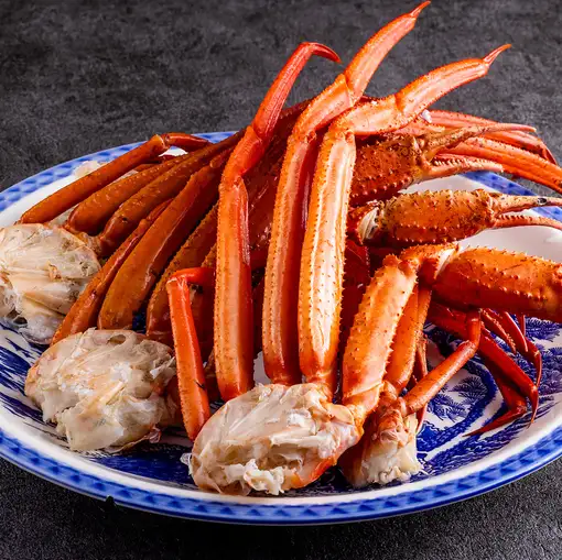 《Kanisai Course》 Includes real snow crab! A colorful 7-course meal using seasonal ingredients. 4980 yen → 3980 yen