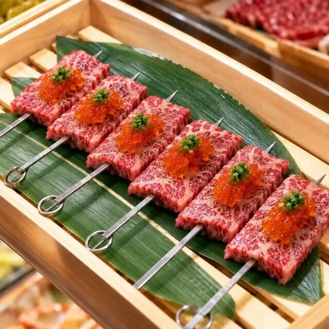 国産牛サーロイン串 いくら(1本)