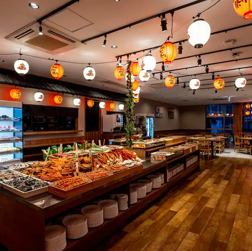◆20% OFF to celebrate our grand opening◆ <180-minute limit> Over 120 kinds of seafood buffet + all-you-can-drink ¥16,200 → ¥12,960