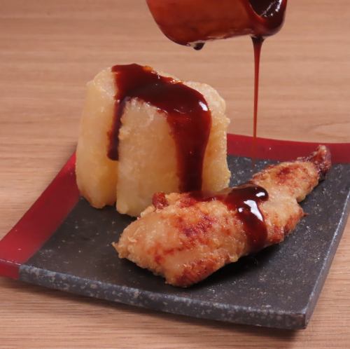 おでん大根の味噌天ぷら　