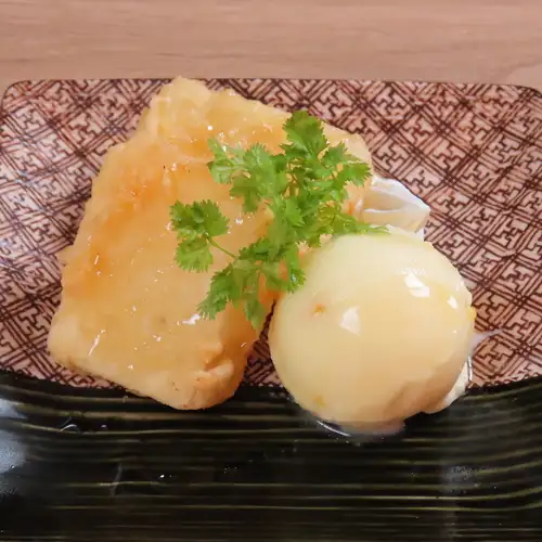 天ぷら屋さんのフレンチトースト　バニラアイス＆メープル