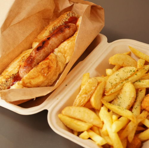 ホットドッグポテトセット