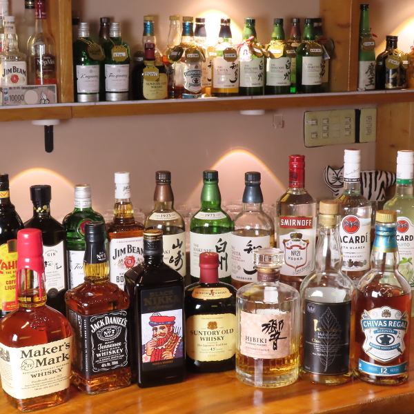 当店は豊富な種類のドリンクを取り揃えております！
