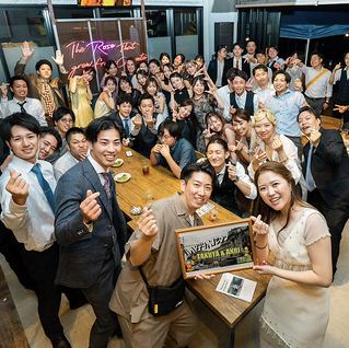 Private reservation/area reservation course with 2 hours of all-you-can-drink from 4,800 yen/Wedding reception special course from 4,500 yen!