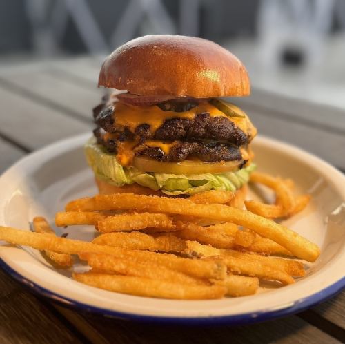 [BURGER] BEARD DOUBLE-DOUBLE