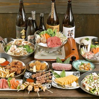 ★新年会に★【90分飲み放題付】筑前屋のプレミアム宴会コース◆全11品◆6000円（税込）