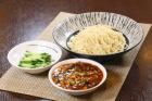 茄子と挽肉あんかけ麺