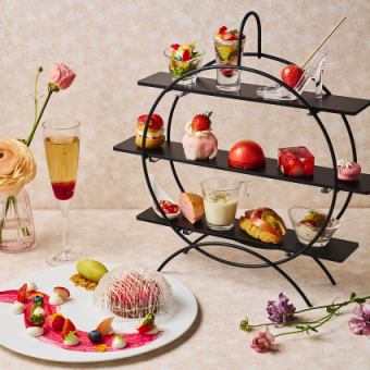Afternoon Tea Set 春苺 ～Spring Dome～+ウェルカムドリンク