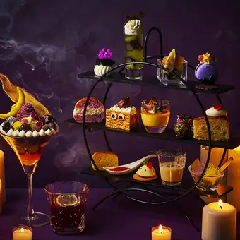 Halloween Moon Night Afternoon Tea
