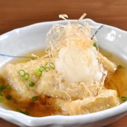 蕎麦豆腐の揚げ出し