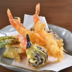 天ぷらの盛合わせ