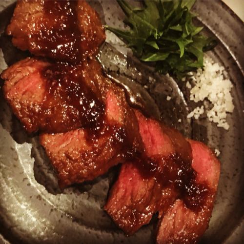 Ginger-fried venison