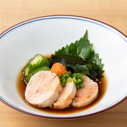 Monkfish liver ponzu sauce