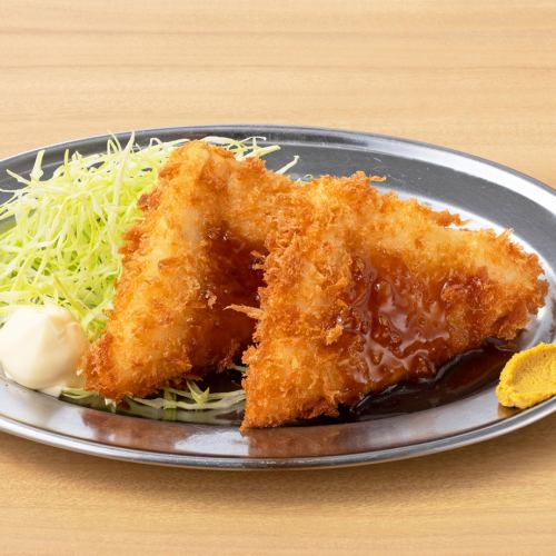 [Seafood Dishes] Fried fish cake / Steamed clams and green onions in sake (each)