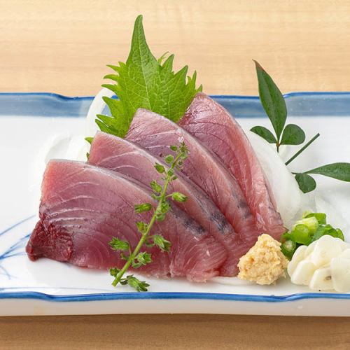 First bonito of the season: sashimi or tataki (seared)