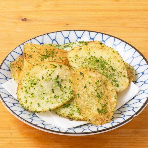 Homemade potato chips