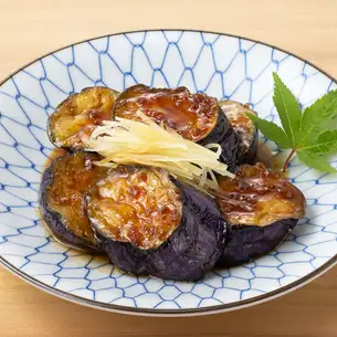 茄子の生姜焼き
