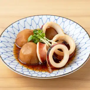 里芋とイカの煮っころがし
