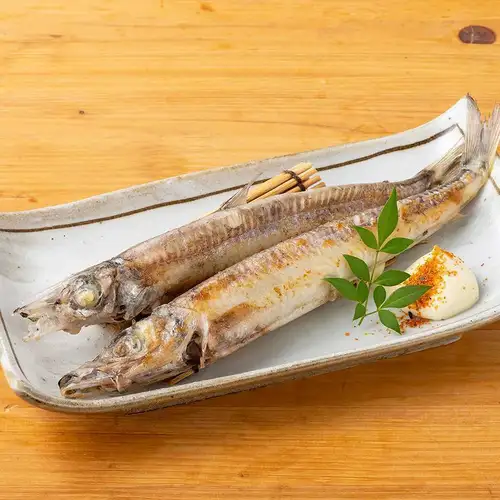 Grilled sand eel